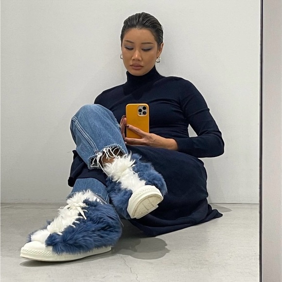 Yoon Ambush X Converse Chuck 70' Hi Fuzzy Blue size 6 - Picture 12 of 16